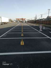 停車位劃線/停車場劃線/道路標線/交通設施安裝、市政道路施工